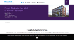 Desktop Screenshot of diakonie-grafschaft.de